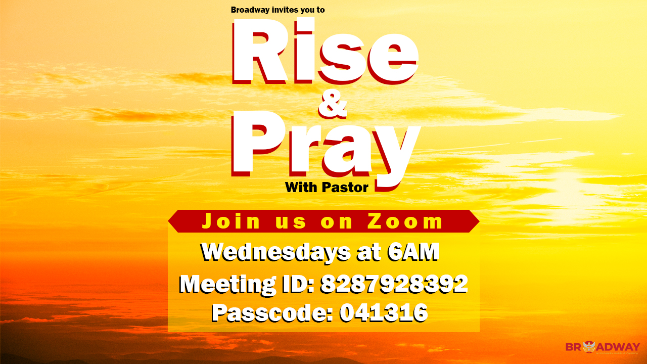 Rise and Pray flyer 1